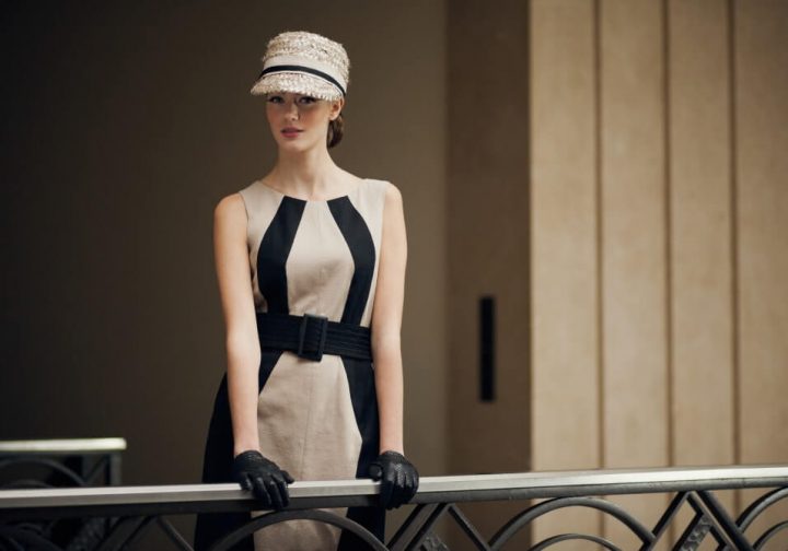 Caquette couture - casquette élégante