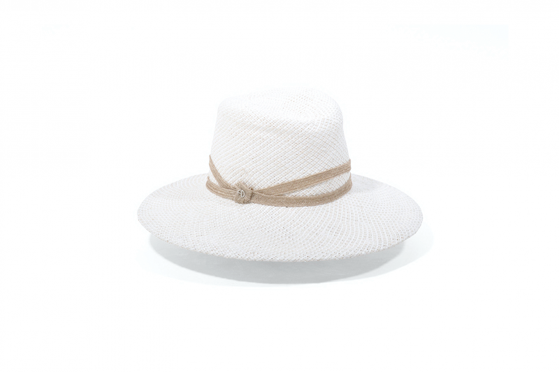 Sun Off white Panama Hat - Maison Fabienne Delvigne - Spigy