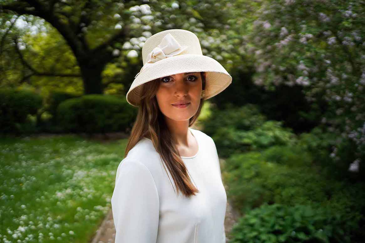 Chapeau cloche panama