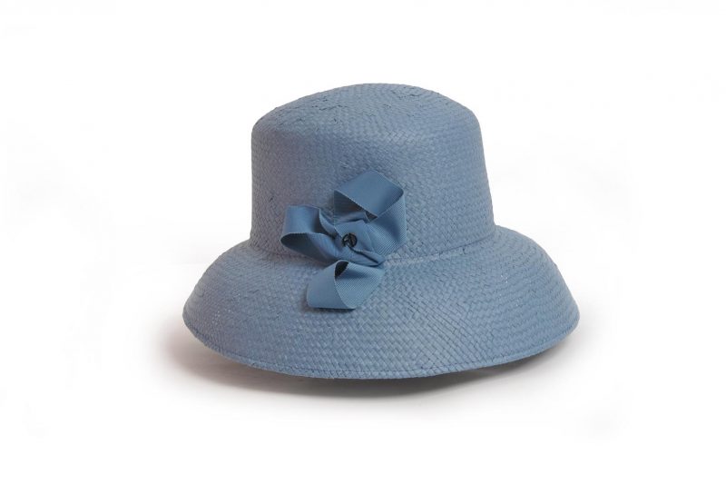 Fabienne Delvigne - Chapeau cloche - Audrey - Bleu