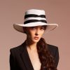 Panama fedora hoed