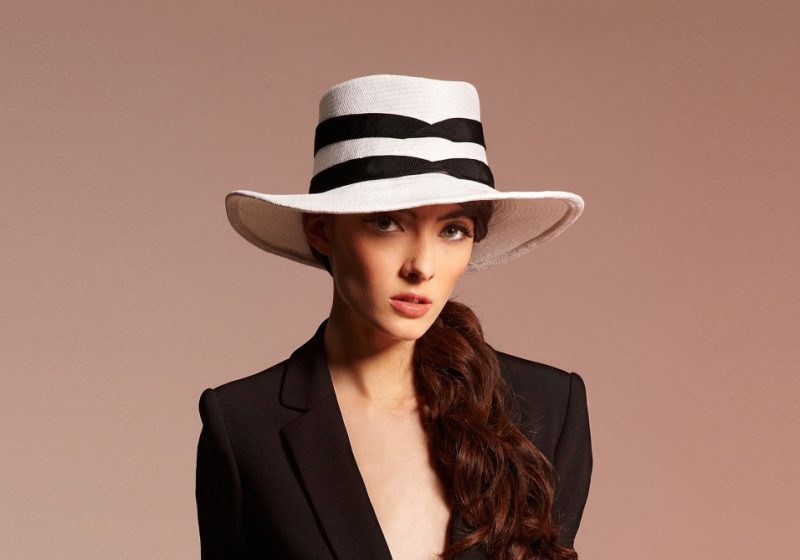 Panama fedora hoed