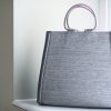 Grey handbag