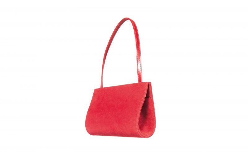 Pochette rouge évènement Maison Fabienne Delvigne Colette