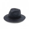 chapeau fedora large bord