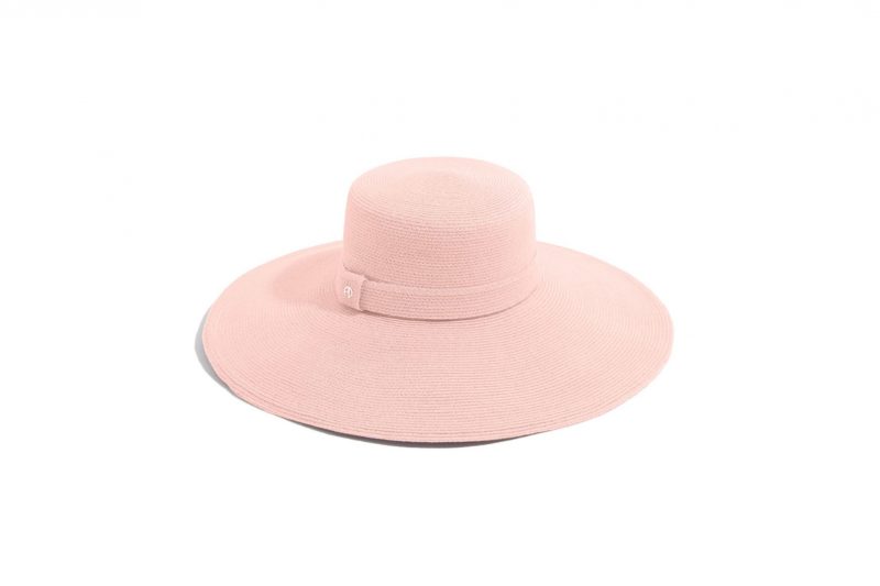 Fabienne Delvigne - Chapeau capeline - Gladys - Rose 2