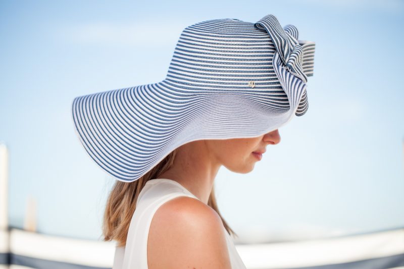 Summer straw hat