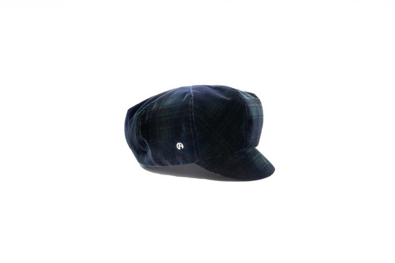 Velvet cap Lolita Blue Fabienne Delvigne PS