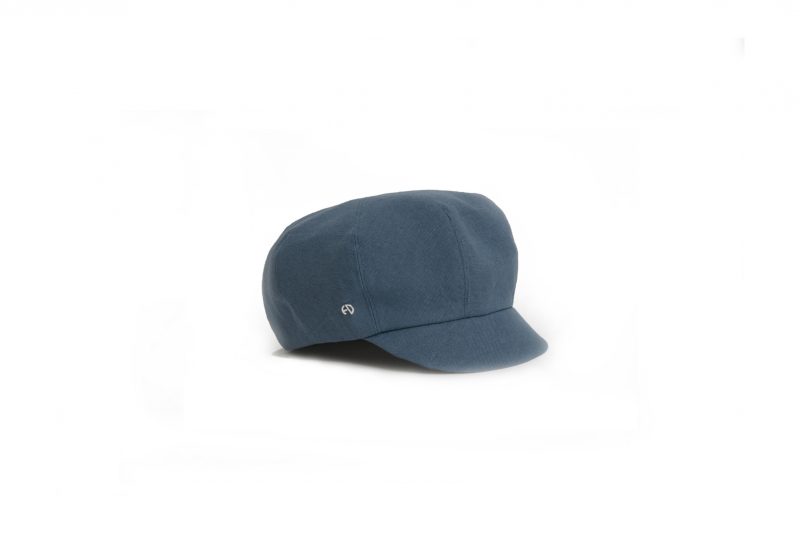 Maison Fabienne Delvigne casquette lolitta bleu jeans
