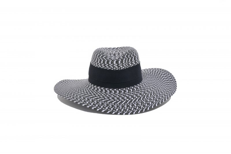 Chapeau Fedora bicolore