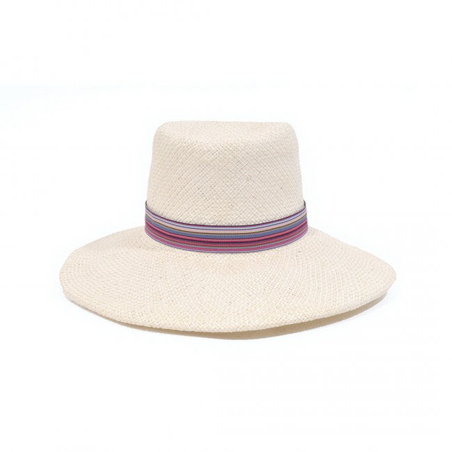 White Panama Hat - Maison Fabienne Delvigne - Marbella