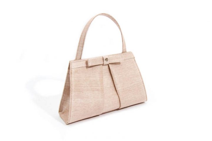 Fabienne Delvigne Bag Hepburn Powder Pink Refined pocket