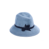 Chapeau en mélusine - chapeau casual - chapeau bleu - chapeau d'hiver - chapeau winter- Maison Fabienne Delvigne