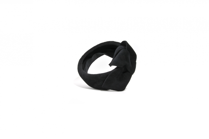 Fabienne-Delvigne-Headband-Fraey-velvet felt black