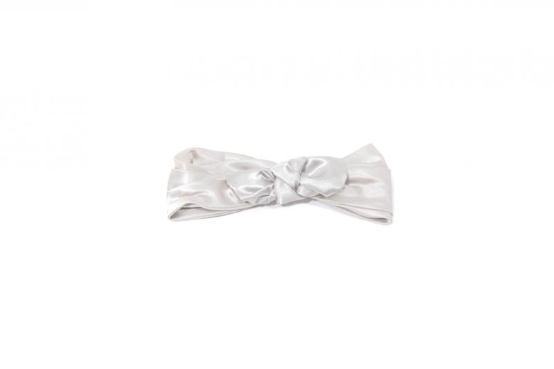 Bandeau habillé - collection casual - Maison fabienne delvigne - bandeau argenté