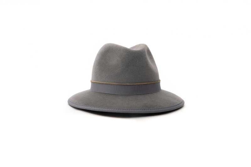 Fabienne-Delvigne-Hat-Fedora-Katrina-Velvet-Felt-Grey-LD-PS