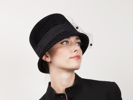 Fabienne Delvigne - Chapeau Theresa - Noir - FR