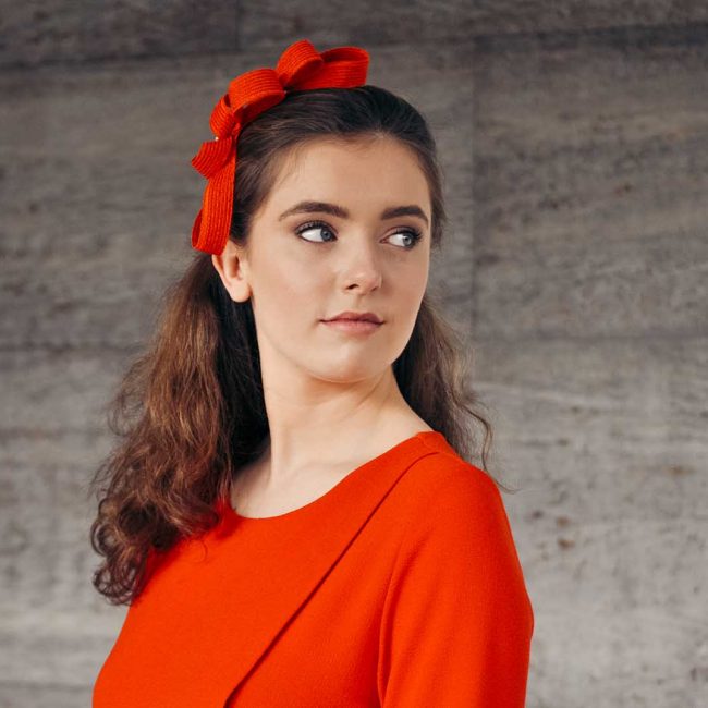 Fabienne Delvigne - Serre-tête Anastasia - Orange - FR
