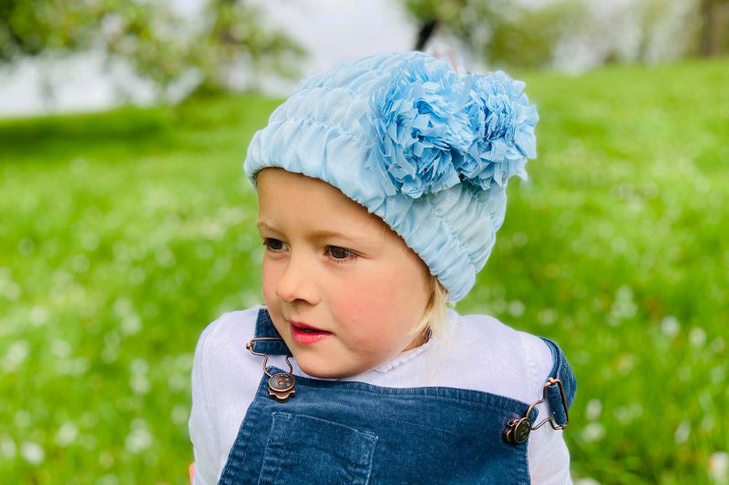 Fabienne Delvigne - Chapeau Candy - Bleu fleur Bleu - FR