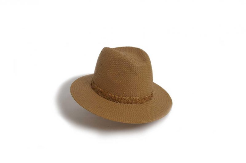 Straw Hat Fedora - Reem - Maison Fabienne Delvigne