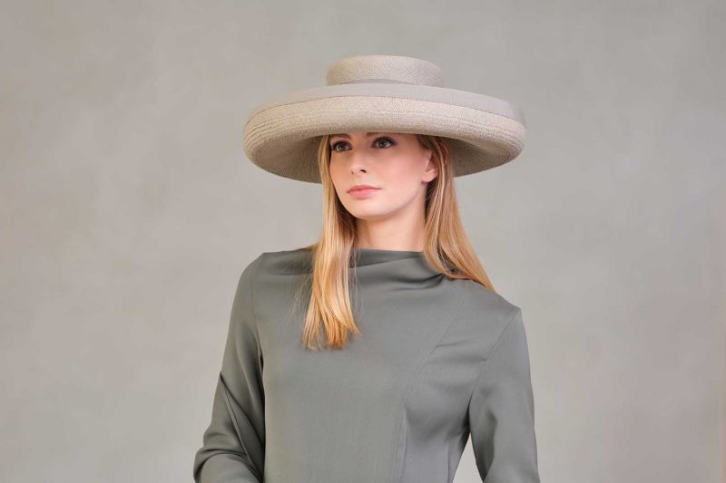 Feminine panama hat