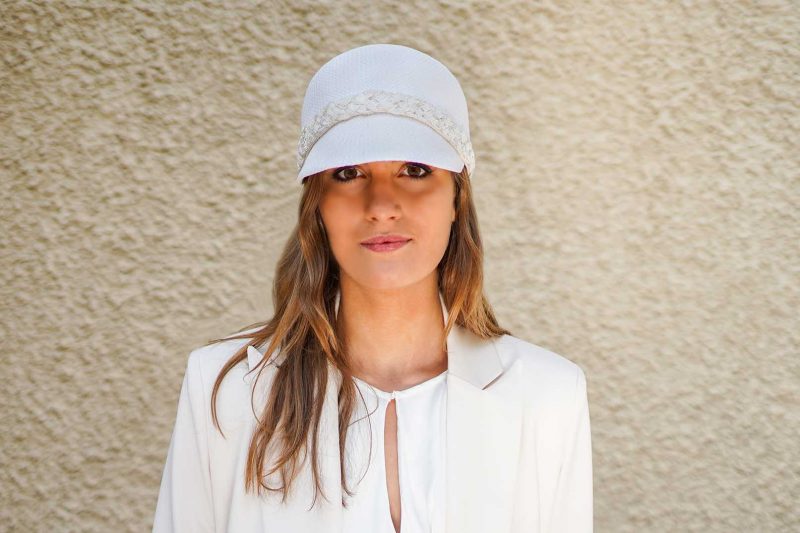 Fabienne Delvigne - Casquette - Zouka - Blanc