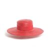 Fabienne Delvigne - Canotier hat - Red - PS