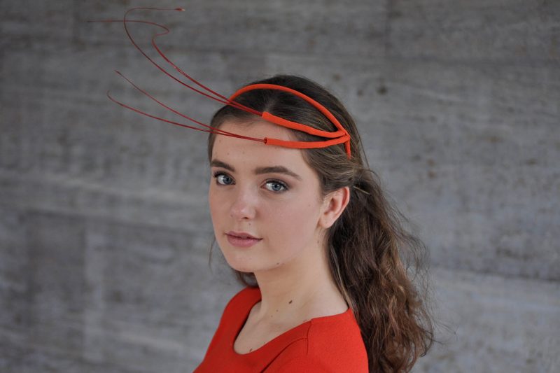Maison Fabienne Delvigne- Serre-tête Casigari- Rouge