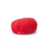 Beret en daim rouge Poppy