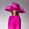 Fuchsia wide brim - Abélia - Maison Fabienne Delvigne