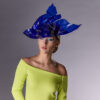 Chapeau design - Isaro plexi® - Mariage coloré - Maison Fabienne Delvigne