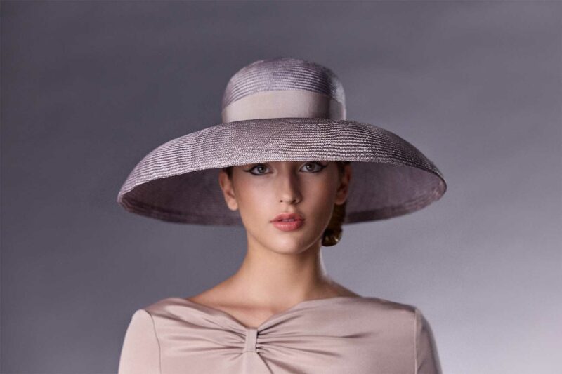 Grand Chapeau d'Été Élégant Maison Fabienne Delvigne New Hepburn