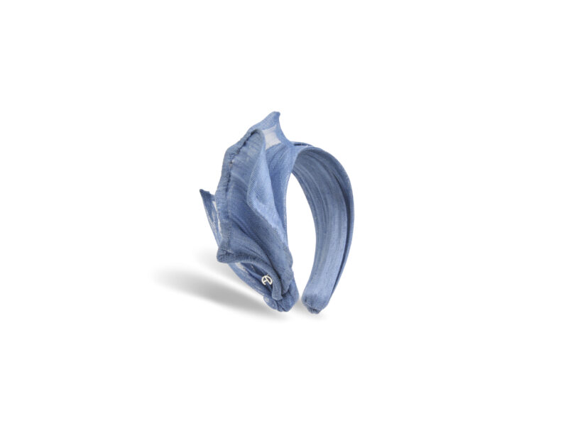 Headband - Roselin - Blue - Maison Fabienne Delvigne