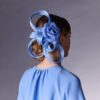 Flower headdress - Vertigo Blue - Maison Fabienne Delvigne