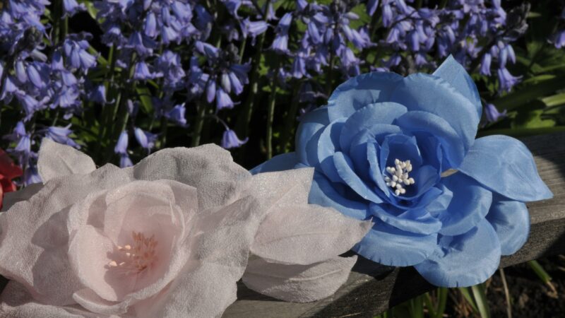 Beautiful silk flower