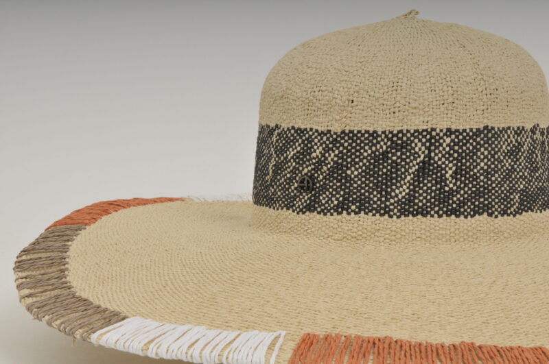 chapeau panama - Sienne focus - naturel - Maison Fabienne Delvigne