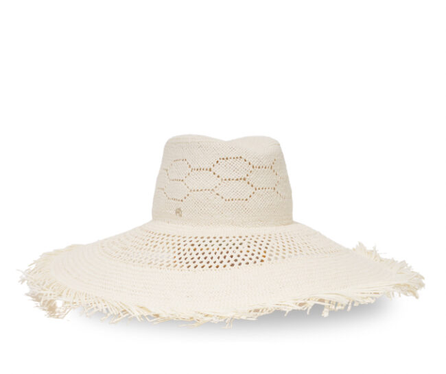 chapeau panama - Milano - blanc - Maison Fabienne Delvigne