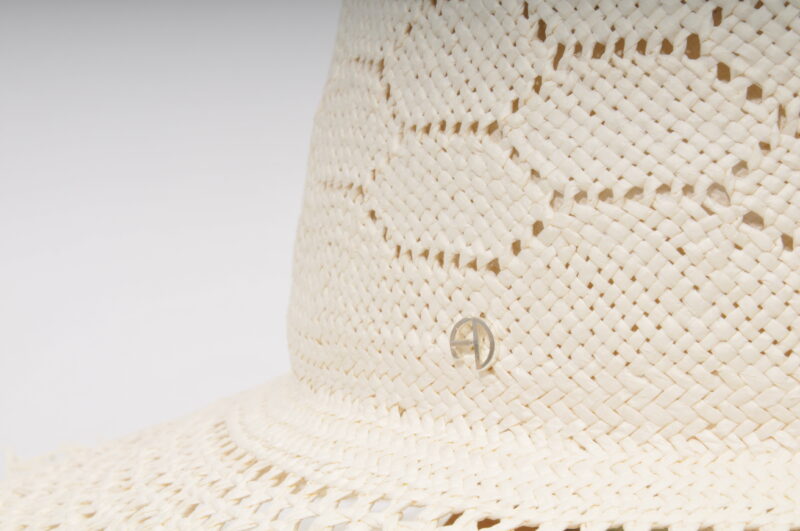 chapeau panama - Milano Focus - blanc - Maison Fabienne Delvigne