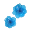 Bloomies-Broches fleurs en Plexi- Bleu aimantée - Maison Fabienne Delvigne