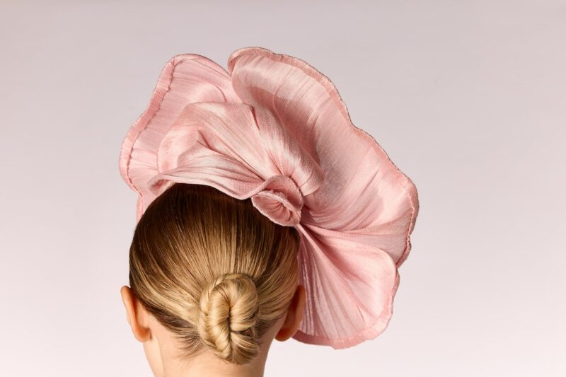 Chapeau Rose Mariage Évent Maison Fabienne Delvigne Rosalina