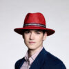 Panama - Fellini - Rouge - Collection casual Sculpted Lines - Maison Fabienne Delvigne